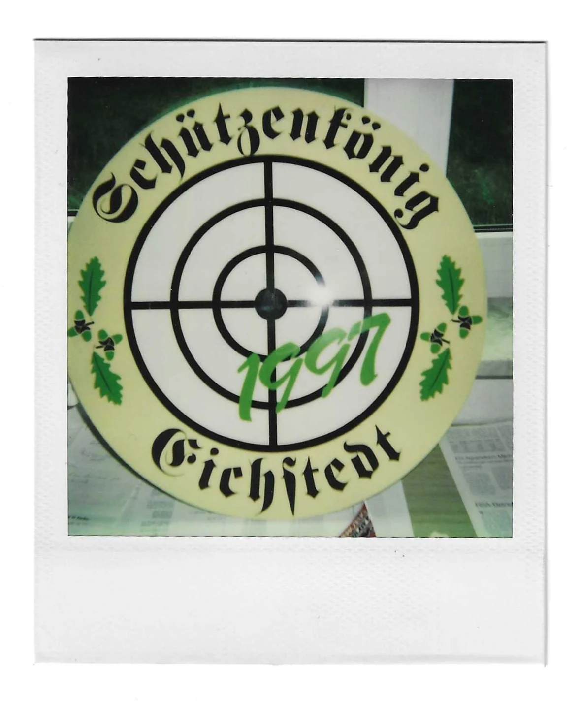 Schildbeschriftung – Schützenkönig, PrintLine Werbetechnik Stendal